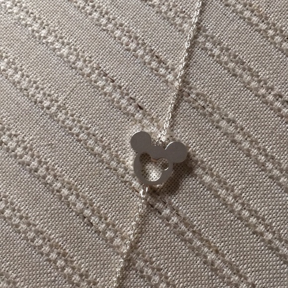 Silver Colored Mickey Mouse Disney Bracelet - Picture 3 of 6